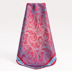 Bufanda de seda de luxe Paisley Pattern
